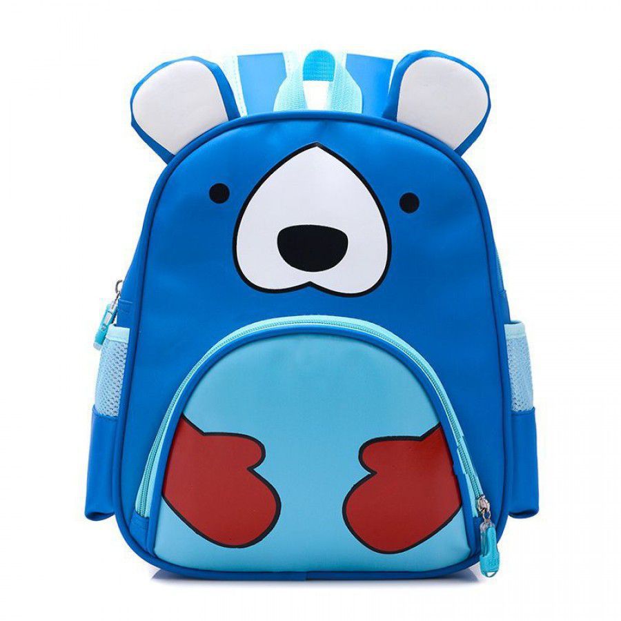 Popular Nylon Colorful Cute Cartoon Design Kids Backpack Children School Bag With Customized LOGO 