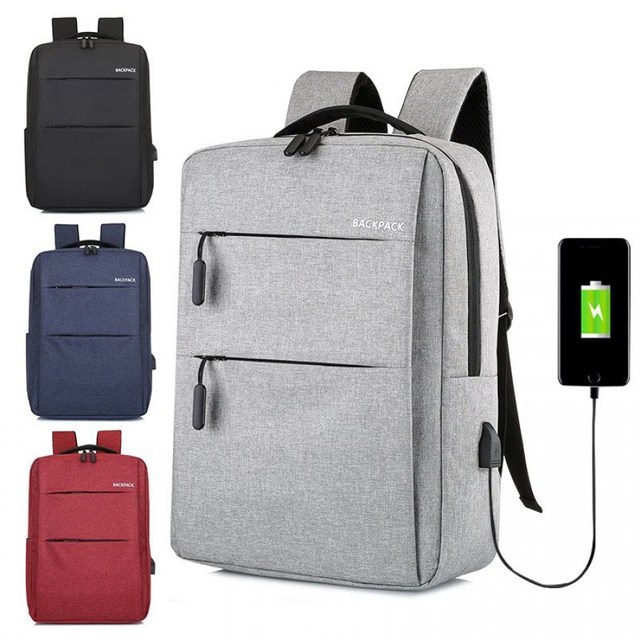 Gift custom made Xiaomi backpack business leisure backpack USB charging multi-functional men's and women's schoolbag
