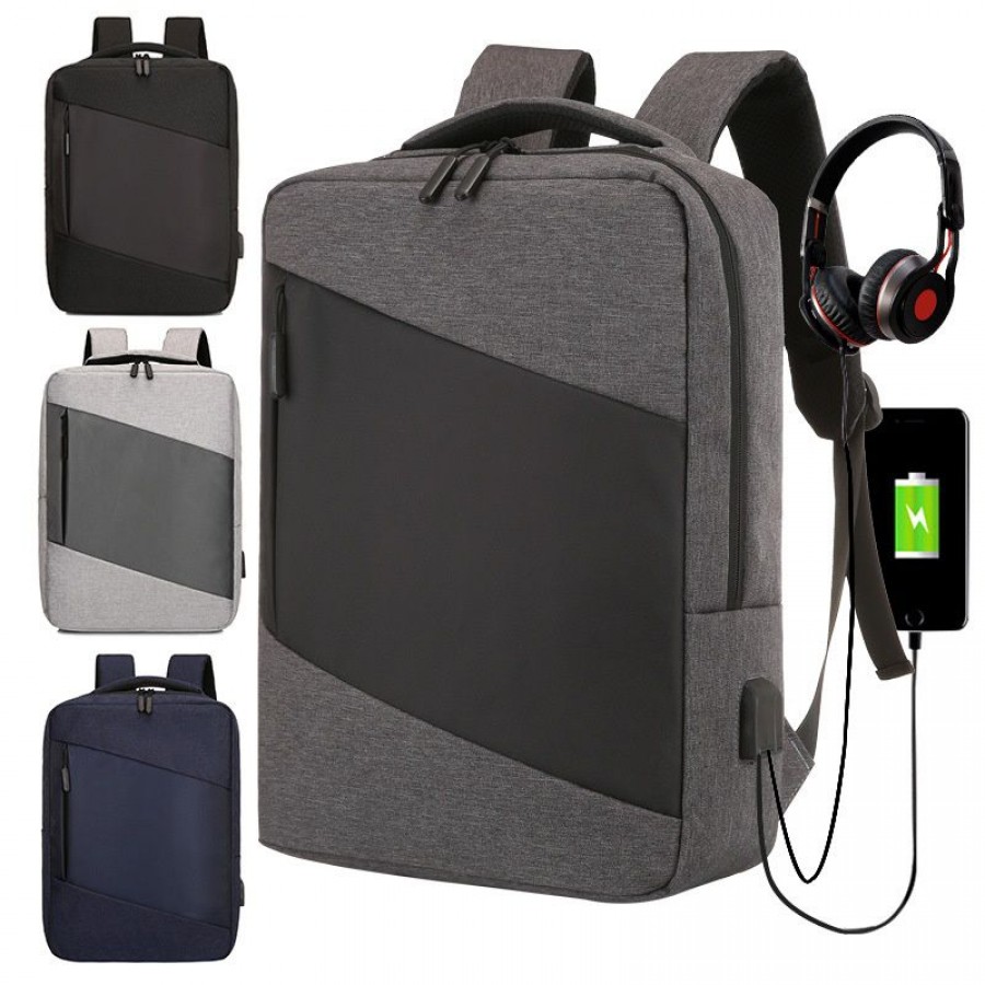 A new type of business backpack with water-proof Xiaomi hair style leisure backpack USB charging multi-function customized Backpack

