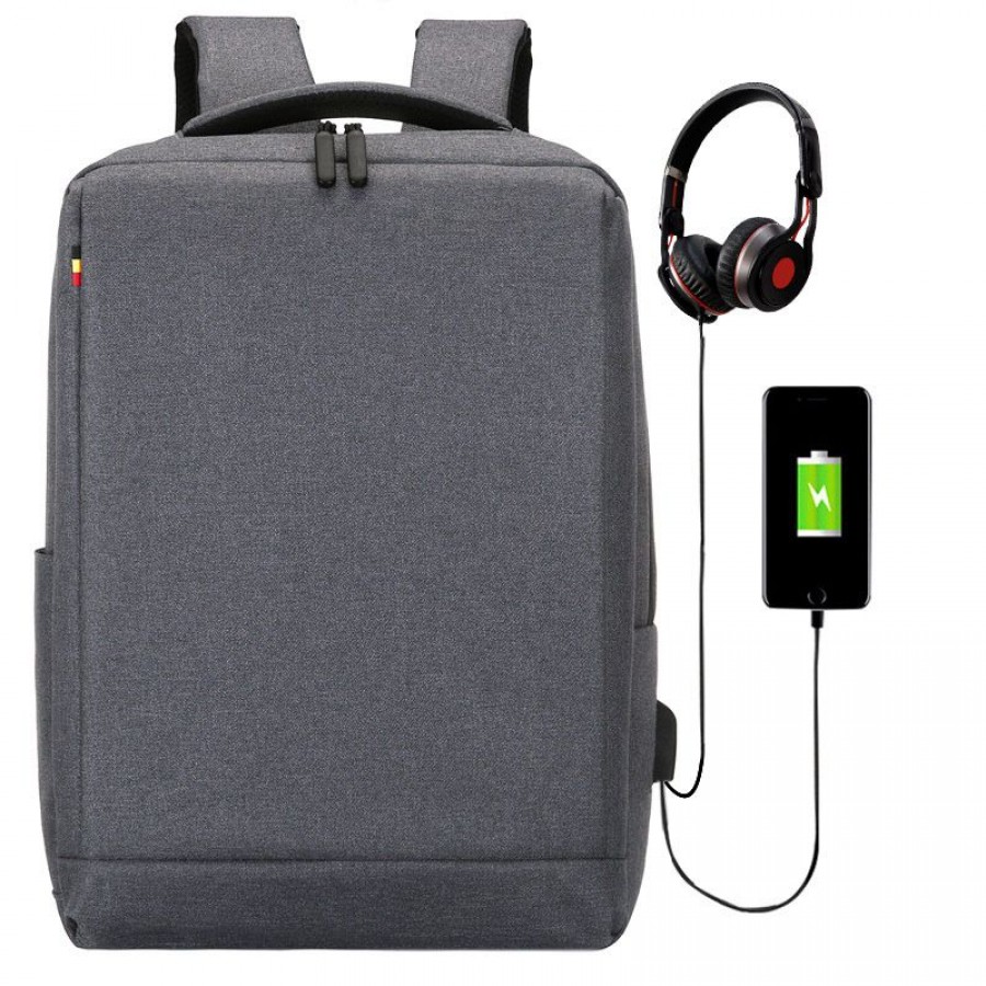 A new generation waterproof simple business backpack leisure backpack USB charging multi-functional customized Backpack
